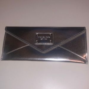 Michael Kors • Silver Clutch